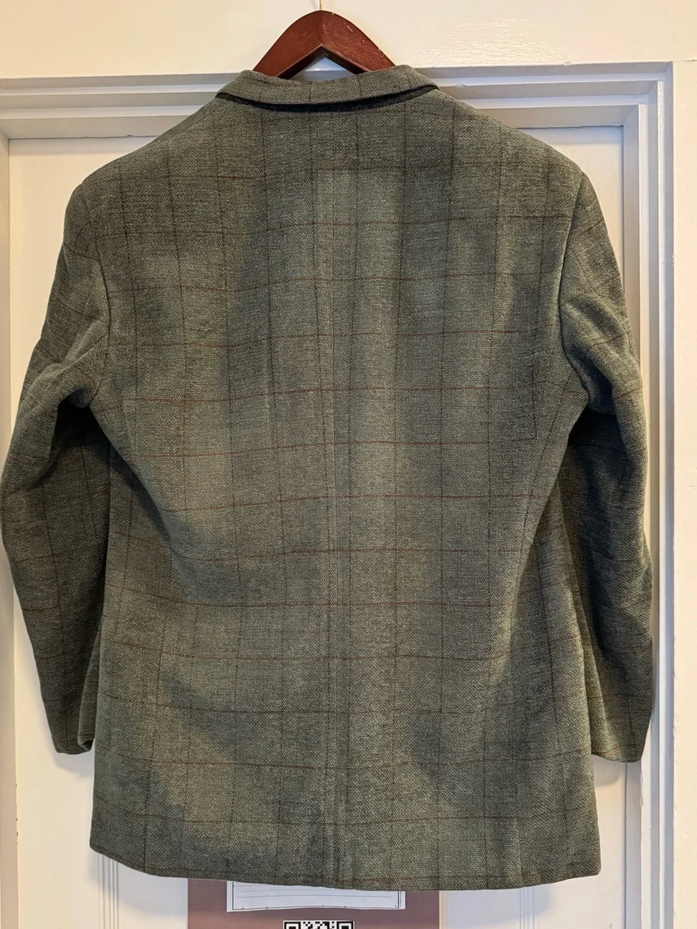 Giorgio Armani Windowpane Sport Coat - Tailored Blazer